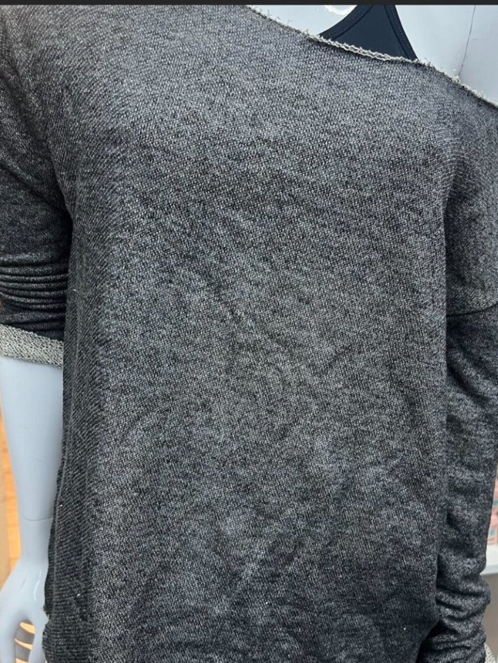 Shredded back top